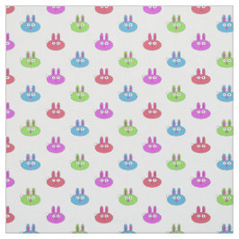 Niedliche farbige Häschen Stoff