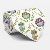 Niedliche farbige Herbstfarben Muster Krawatte (Gerollt)