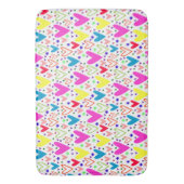 Niedliche farbige Herzen Muster Case-Mate iPhone G Badematte (Vorderseite Vertikal)