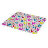 Niedliche farbige Herzen Muster Case-Mate iPhone G Schneidebrett (Ecke)