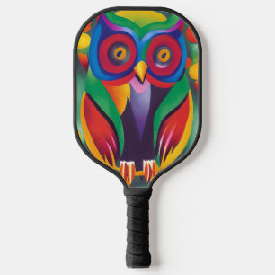 Niedliche farbige Holografie Pickleball Schläger