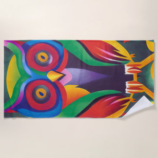 Niedliche farbige Holografie Strandtuch