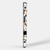 Niedliche farbige Hunde und Leckereien Personalisi Case-Mate iPhone Hülle (Rückseite / Rechts)