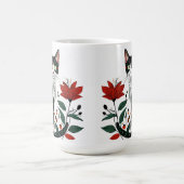 Niedliche farbige Katze Kaffeetasse (Mittel)