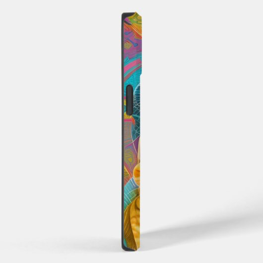 Niedliche farbige Katzen Case-Mate iPhone Hülle (Rückseite / Rechts)