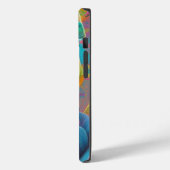 Niedliche farbige Katzen Case-Mate iPhone Hülle (Rückseite / Links)