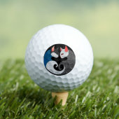 Niedliche farbige Katzen Golfball (Insitu T-Shirt)
