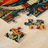 Niedliche farbige Katzen Puzzle (Seite)