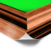 Niedliche Farbige Kinder Fake Window View Cartoon Poster (Ecke)