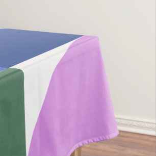 Niedliche Farbige moderne geometrische Formen Must Tischdecke