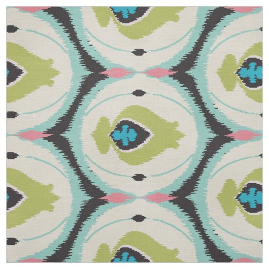 Niedliche farbige Pink-Minze-Katzenmuster Stoff (Muster)