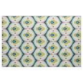 Niedliche farbige Pink-Minze-Katzenmuster Stoff (Fat Quarter (45,7 x 55,9 cm))