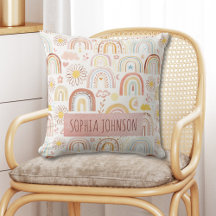 Niedliche farbige Regenbogen und Daisy-Blume Abstr