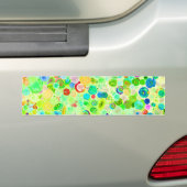 Niedliche farbige Spiralkosmosemuster Autoaufkleber (Auf Auto)