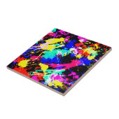 Niedliche farbige Spritzer-Lackierung Fliese (Seite)