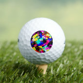Niedliche farbige Spritzer-Lackkarosse Golfball (Insitu T-Shirt)