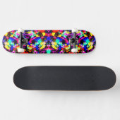 Niedliche farbige Spritzer-Lackkarosse Skateboard (Horizontal)