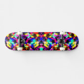 Niedliche farbige Spritzer-Lackkarosse Skateboard (Horizontal)