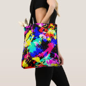 Niedliche farbige Spritzer-Lackkarosse Tasche (Von Nahem)