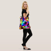 Niedliche farbige Spritzer-Lackkarosse Tasche (Am Model)