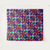 Niedliche farbige Spritzer-Lackkarosse Wandteppich (Vorderseite (Horizontal))