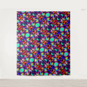 Niedliche farbige Spritzer-Lackkarosse Wandteppich (Vorderseite)