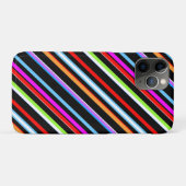 Niedliche, farbige Streifen Case-Mate iPhone Hülle (Rückseite (Horizontal))