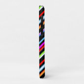 Niedliche, farbige Streifen Case-Mate iPhone Hülle (Hinten/Links)