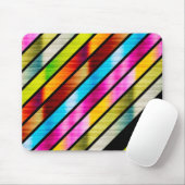 Niedliche, farbige Streifen Mousepad (Mit Mouse)