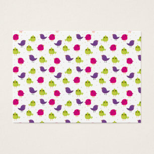 Niedliche, farbige Vögel