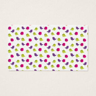 Niedliche, farbige Vögel