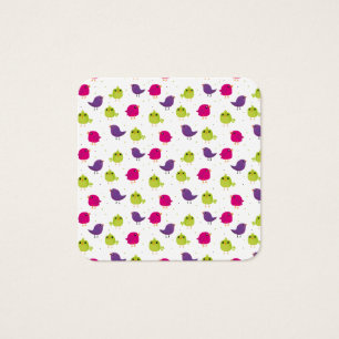 Niedliche, farbige Vögel