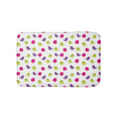 Niedliche, farbige Vögel Badematte (Vorderseite)