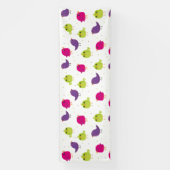 Niedliche, farbige Vögel Banner (Vertikal)