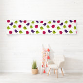 Niedliche, farbige Vögel Banner (Insitu)