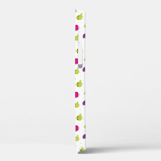 Niedliche, farbige Vögel Case-Mate iPhone Hülle (Rückseite / Links)