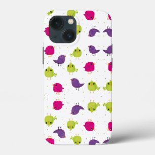 Niedliche, farbige Vögel Case-Mate iPhone Hülle