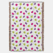 Niedliche, farbige Vögel Decke (Vorderseite Vertikal)