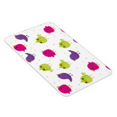 Niedliche, farbige Vögel Magnet (Rechte Seite)