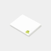 Niedliche, farbige Vögel Post-it Klebezettel (angewinkelt)