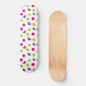Niedliche, farbige Vögel Skateboard (Vorderseite)