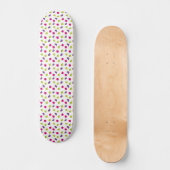 Niedliche, farbige Vögel Skateboard (Vorderseite)