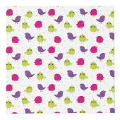 Niedliche, farbige Vögel Würfel (Rechts)