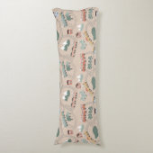 Niedliche farbige Züge auf Zugtrassen Kindermuster Seitenschläferkissen (Vorderseite Vertikal)