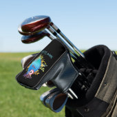 Niedliche Farbigkeit Save the Planet Collection Golf Headcover (In Situ)