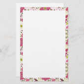 Niedliche Farbklassik Briefpapier (Vorne/Hinten)