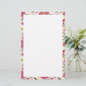 Niedliche Farbklassik Briefpapier (Stehend Vorderseite)