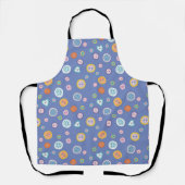 Niedliche Farbknöpfe Schürze (Vorderseite)