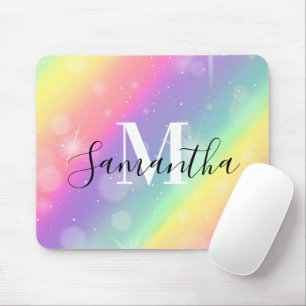 Niedliche Farbmonogramm Mousepad