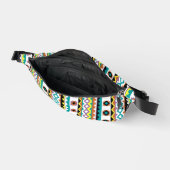 Niedliche Farbmuster Bauchtasche (Offen)